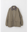 【Deux Allures/ドゥ アリュール】レザーカラー ショートブルゾン