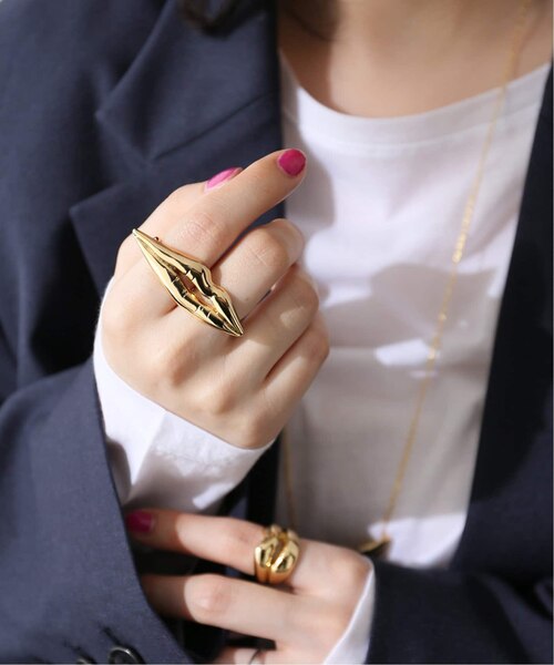 別注【Soierie/ソワリー】 LIP ダブルリング｜ベーセーストックの