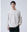 【OLIVEDRAB/オリーブドラブ】サーマルクルーネック ロングスリーブTシャツ