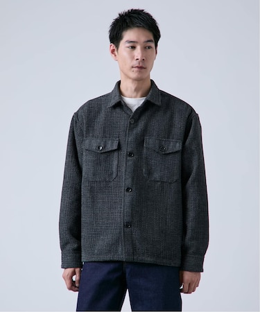 ツイードモール CPO シャツジャケット