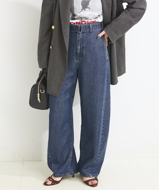 ウォッシャブル / DU JOUR/デュ ジュール G-DYE PEGGED JEAN