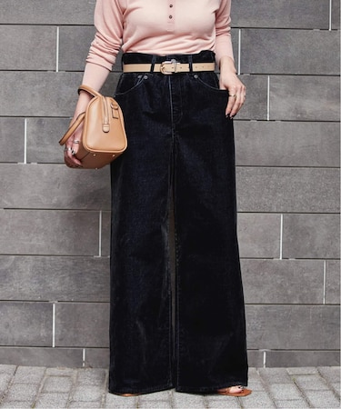 手洗い可 / DU JOUR/デュ ジュール FLOCK BAGGY JEAN