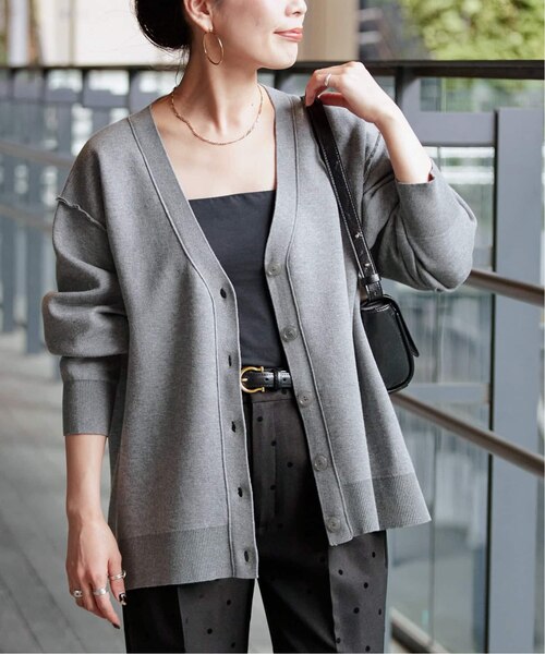 手洗い可 / スウェットライクカーディガン｜ベーセーストックの