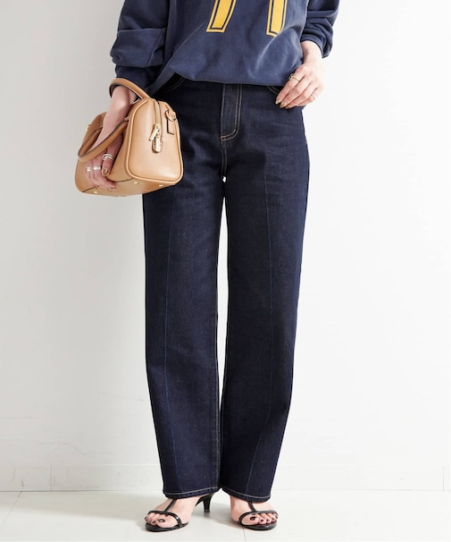 ウォッシャブル / DU JOUR/デュ ジュール NEW M-RISE TAPER JEAN