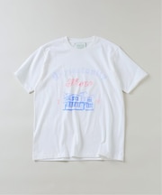 TEXTILE PAINT(テキスタイルペイント) Biarritz プリント Tシャツ