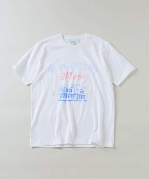 TEXTILE PAINT(テキスタイルペイント) Biarritz プリント Tシャツ