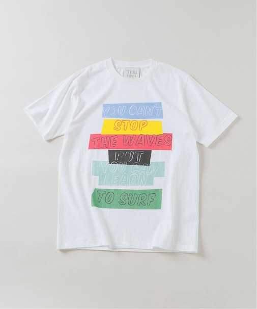 TEXTILE PAINT(テキスタイルペイント) Biarritz プリント Tシャツ
