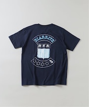 TEXTILE PAINT(テキスタイルペイント) Biarritz プリント Tシャツ