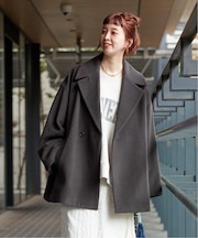 ショートメルトモッサテイラーコクーンミドル