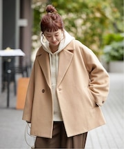 ショートメルトモッサテイラーコクーンミドル