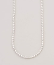 ボールチェーンロングネックレス