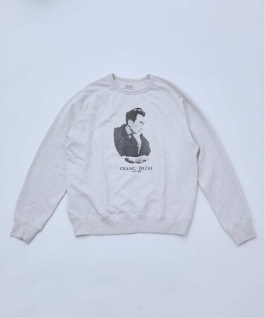 文豪フォト クルーネックスウェット