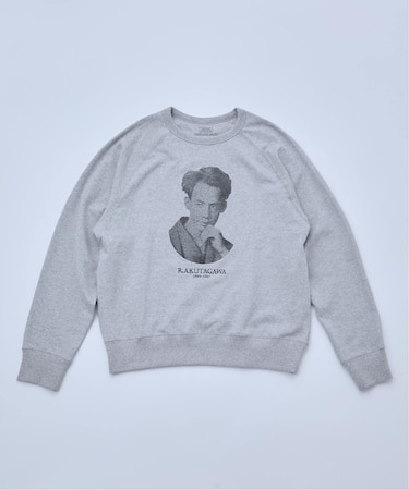 文豪フォト クルーネックスウェット