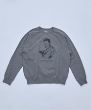 文豪フォト クルーネックスウェット