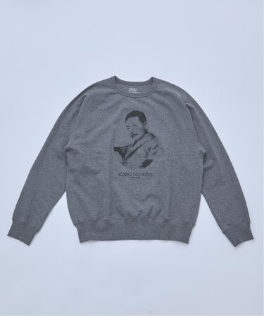 文豪フォト クルーネックスウェット