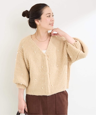 パールカーディガン