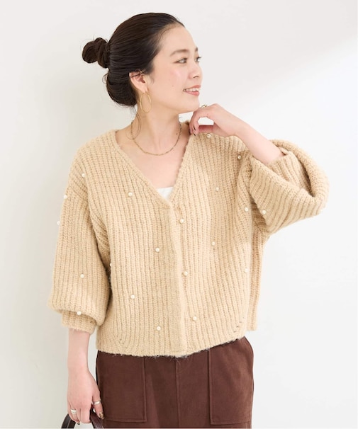 パールカーディガン