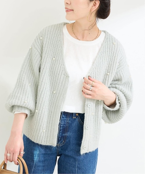 パールカーディガン パールカーディガン｜ベーセーストックのアウトレット通販｜三井