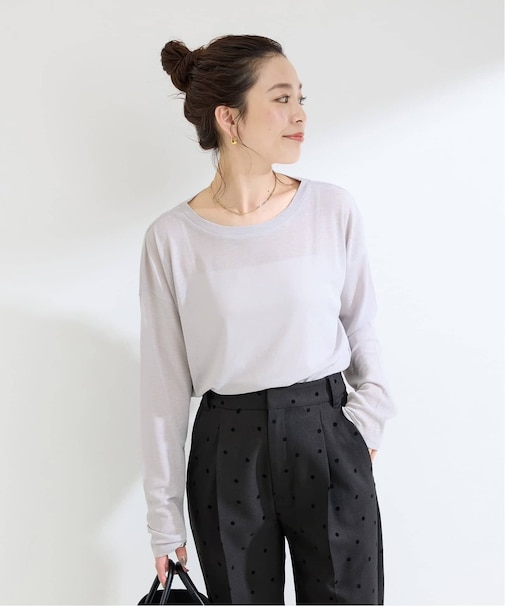 《追加3》ウォッシャブル / スラブシアーロンTEE