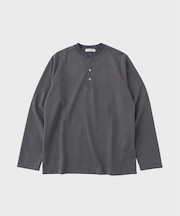 ツイルダンボール ヘンリーネックロンTEE