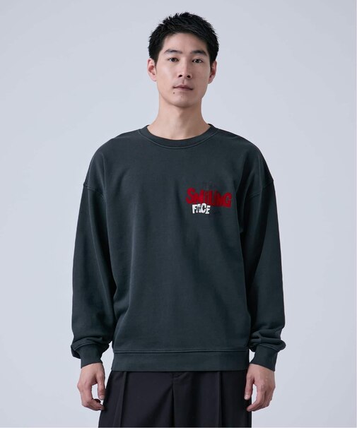 【GOOD OLD SHOP】コンパクト クルーネックスウェット