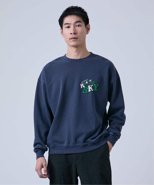 【GOOD OLD SHOP】コンパクト クルーネックスウェット