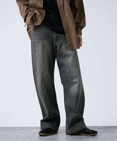 《追加》[B.A.C.D] NEW 13oz ワイドストレートデニムパンツ