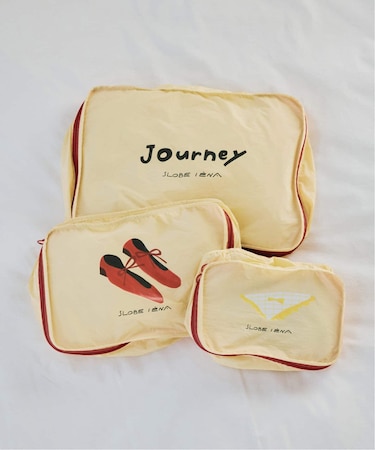 《3個セット》aki ishibashi パッキングポーチセット