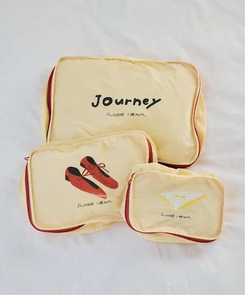 《3個セット》aki ishibashi パッキングポーチセット