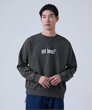 【ANTS & ELEPHANTS】フェード加工 リバーシブルスウェット