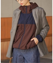 LA HUTTE/ラ ユット カラーフードパーカー