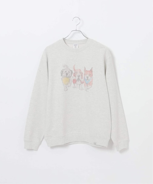 《追加》NEW ドッグ＆キャット柄 アソートクルーネックスウェット