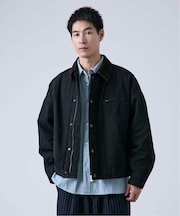 【PLANET OF EARTH】ヘビーダック パテッドブルゾン