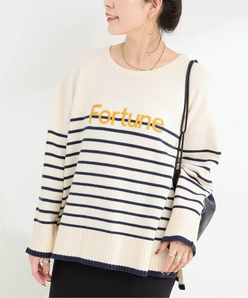 手洗い可 / アップリケロゴニット