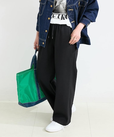 《追加》手洗い可 / 裏起毛ストレートパンツ