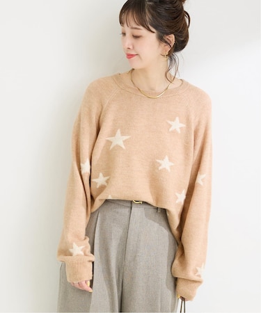 【WEB＋一部店舗限定】スタージャガードラグランプルオーバー2