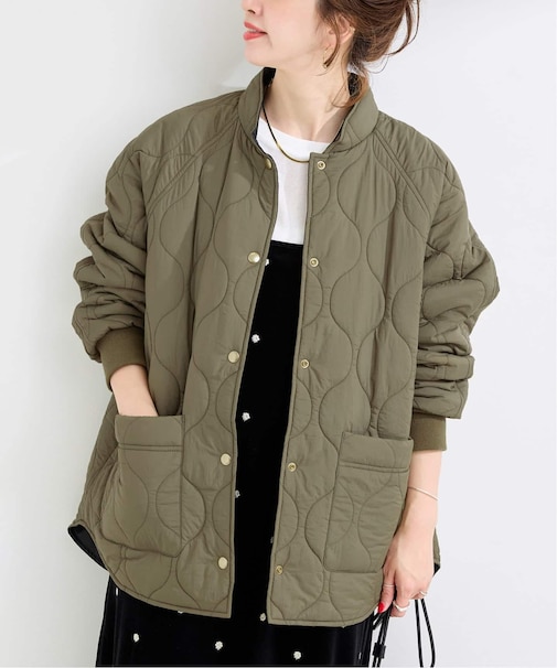 《追加》ウォッシャブル / キルティングリバーシブルブルゾン