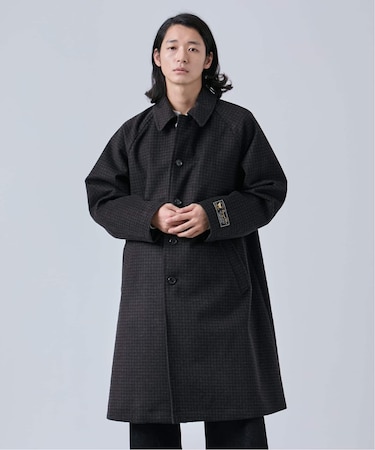 タスマニアウール ウインドシャット ステンカラーコート