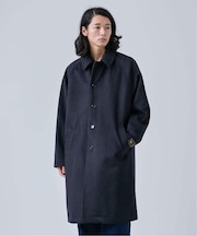 タスマニアウール ウインドシャット ステンカラーコート