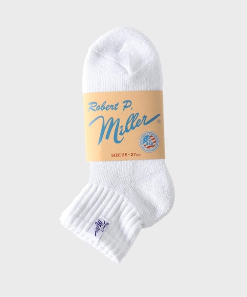 Robert P. Miller / 綿混クォーター丈ソックス　3P / 311C