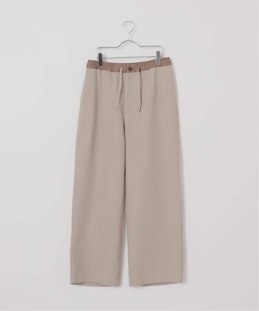 【Deux Allures/ドゥ アリュール】ループネップストレートスラックス