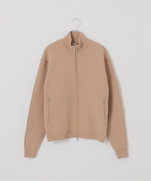 【Deux Allures/ドゥ アリュール】 ドライバーズニットブルゾン