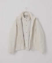 【Deux Allures/ドゥ アリュール】オニコール レイヤードショートブルゾン