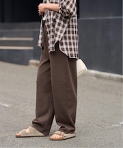 ［25AW新作］フルニードルカーブニットパンツ