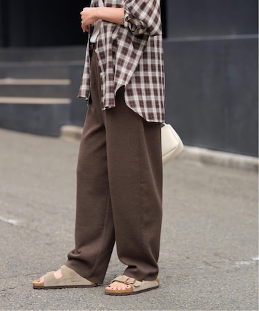 ［25AW新作］フルニードルカーブニットパンツ