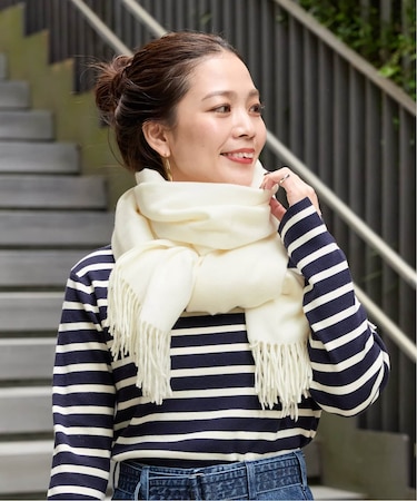 ウォッシャブル / カシミヤタッチストール