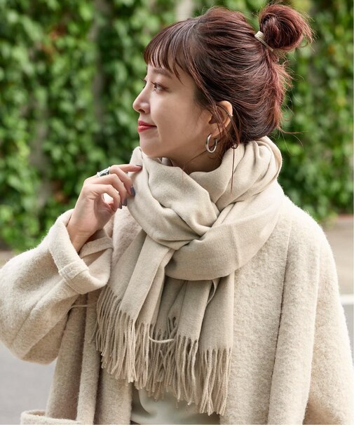 手洗い可 / カシミヤタッチストール