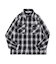 BEN DAVIS別注 ネルチェック 刺繍ワークシャツ