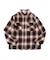 BEN DAVIS別注 ネルチェック 刺繍ワークシャツ