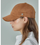 【VARZAR/バザール】Curved Oval Metal Suede Ball Cap VARZAR1684